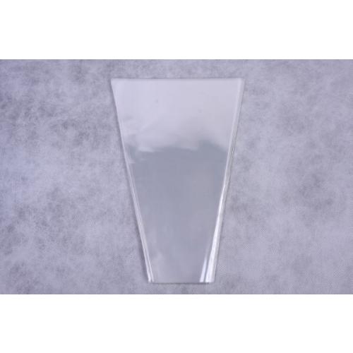 Пакет полипропиленовый для цветов Конус прозрачный 25*40 см 50 шт/уп