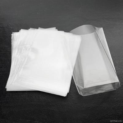 Пакет полипропиленовый прозрачный 12*20 см С донной складкой 50 шт/уп