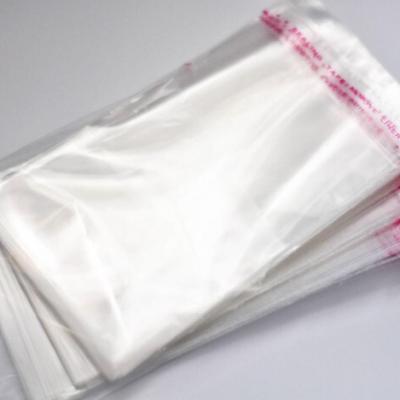 Пакет полипропиленовый прозрачный с клеевым клапаном без рисунка 20*30+5 см 25 мкм 500 шт/уп 52094