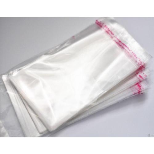 Пакет полипропиленовый прозрачный с клеевым клапаном без рисунка 20*30+5 см 25 мкм 500 шт/уп 52094