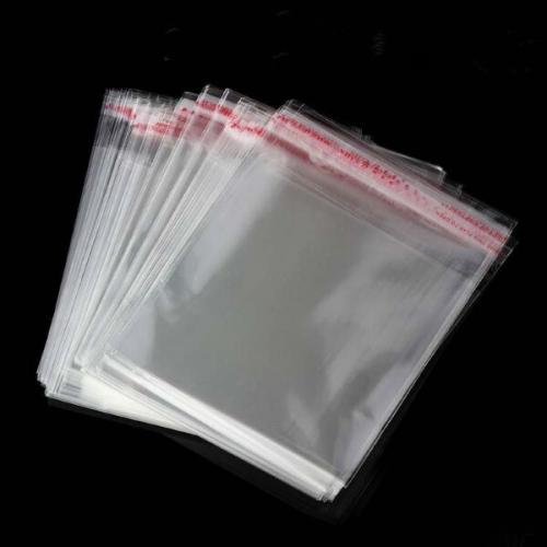 Пакет полипропиленовый прозрачный с клеевым клапаном без рисунка 29*35+5 см 25 мкм 250 шт/уп 52105