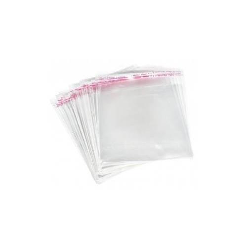 Пакет полипропиленовый прозрачный с клеевым клапаном без рисунка 30*40+4 см 25 мкм 250 шт/уп