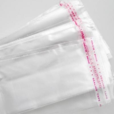 Пакет полипропиленовый прозрачный с клеевым клапаном без рисунка 40*50+4 см 25 мкм 100 шт/уп 52097