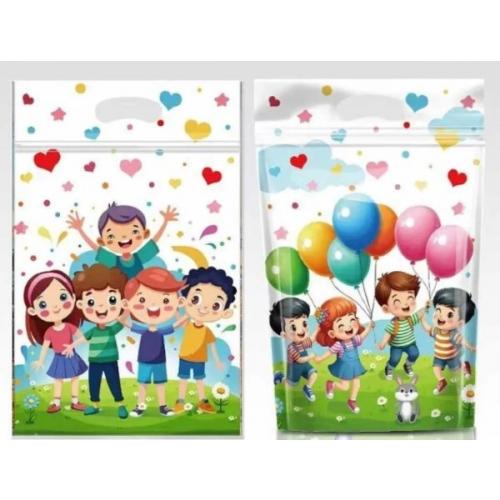 Пакет упаковочный с замком zip-lock 15х22 см Дети 50 шт 902508