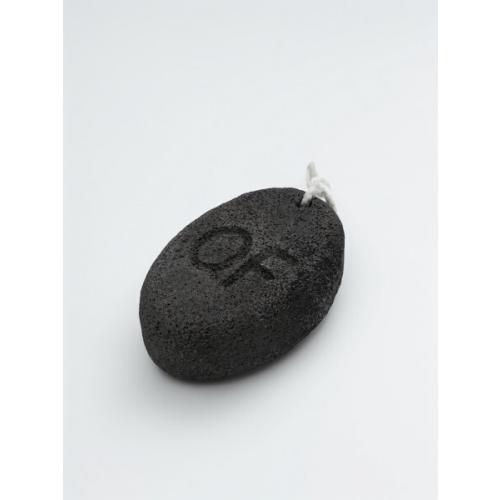 Пемза для педикюра с подвесом 11*7 см Чёрная 577335