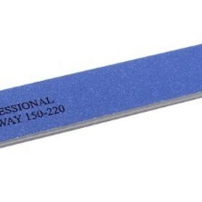 Пилка для ногтей EJ-108-1 150/220 темно-голубая