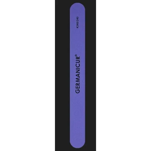 Пилка для ногтей GM 37407 240/240 прямая фиолетовая