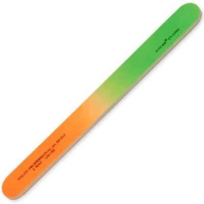 Пилка для ногтей зелено-оранжевая EJ-212