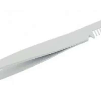 Пинцет Dewal Beauty TW-262C с щеточкой для укладки 10 см