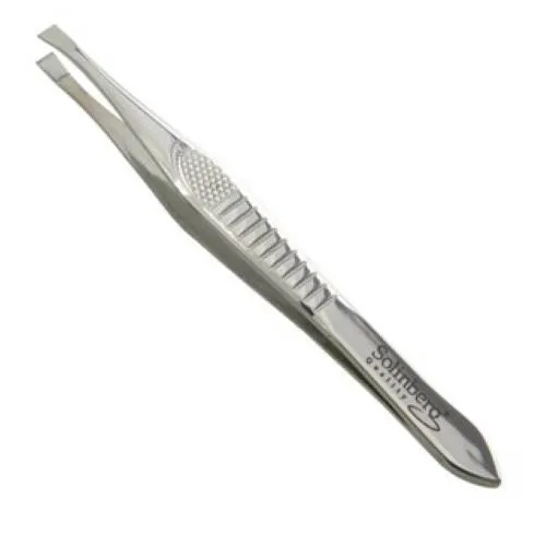 Пинцет для бровей 251-F171B прямой
