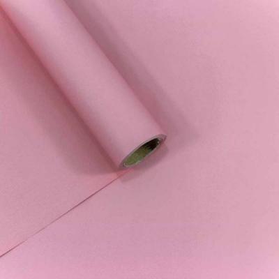 Пленка флористическая матовая в рулоне 58 см*10 м Корейская бледно-розовый 1338/5