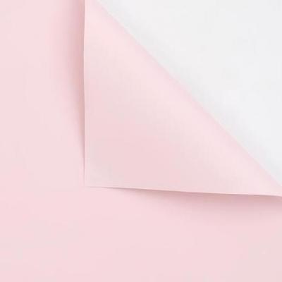 Пленка флористическая в листах 58*58 см Монако нежно-розовый 20 л/уп 50250