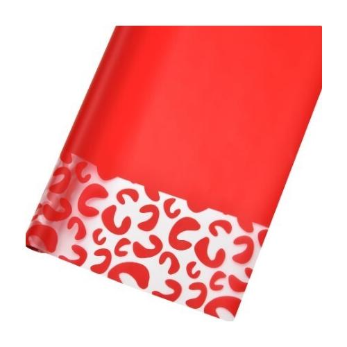 Пленка флористическая в рулоне 58 см*10 м Нежность красный 50181