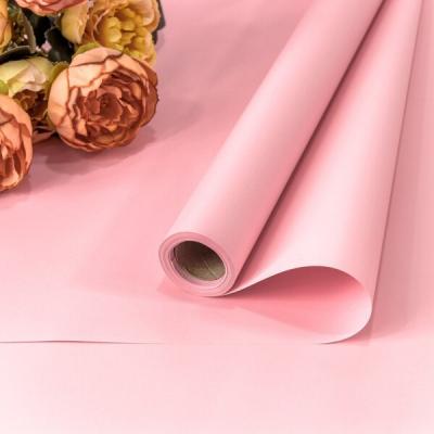 Пленка флористическая в рулоне 70 см*10 м Розовый 65 мкм 442518
