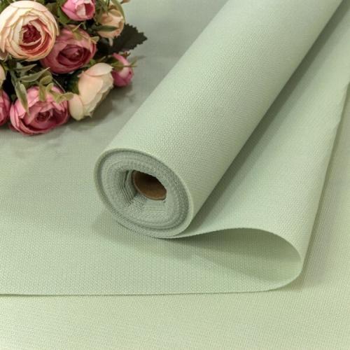 Пленка флористическая водонепроницаемая в рулоне 58 см*5 м Каффин бледно-зеленый 441107