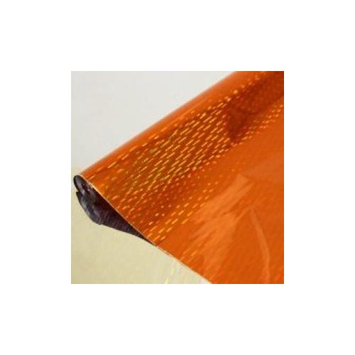 Пленка упаковочная голографическая в рулоне 70 см*20 м Золото темное 531524