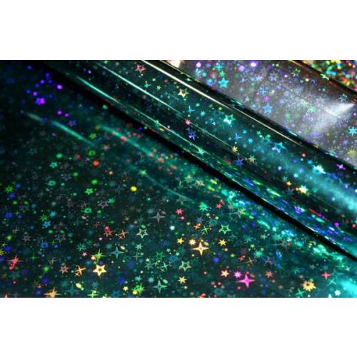 Пленка упаковочная голографическая в рулоне 70 см*8.1 м Тиффани 444702