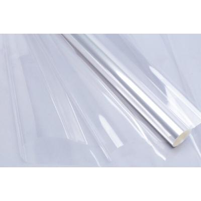 Пленка упаковочная прозрачная без рисунка для цветов и подарков в рулоне 70 см 400 г 62141