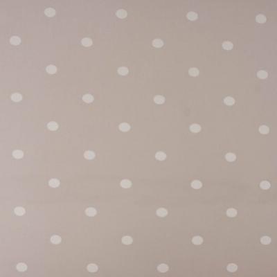 Пленка упаковочная прозрачная с рисунком для цветов и подарков в рулоне Горошины 70 см*8 м Белый