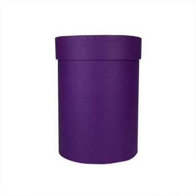 Подарочная коробка цилиндр 13*19 см Фиолетовый 535993
