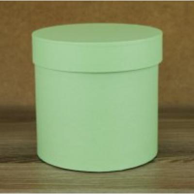 Подарочная Коробка Цилиндр 15*15 см Светло-зеленый 530380сз