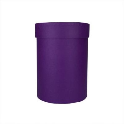 Подарочная коробка круглая 13*19 см Фиолетовый 535993