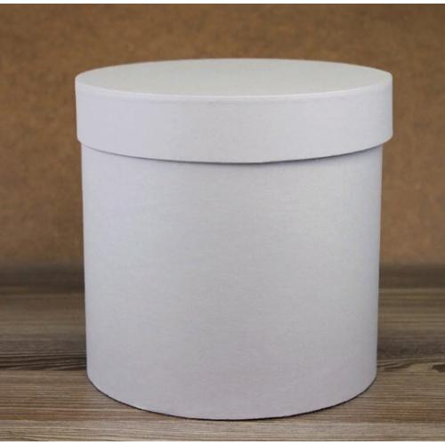 Подарочная коробка круглая 15*15 см Серый 531967