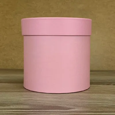 Подарочная коробка круглая 18*18 см Светло-розовый 53036612