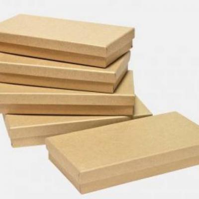 Подарочная коробка прямоугольник 12*20*4 см Крафт 530324
