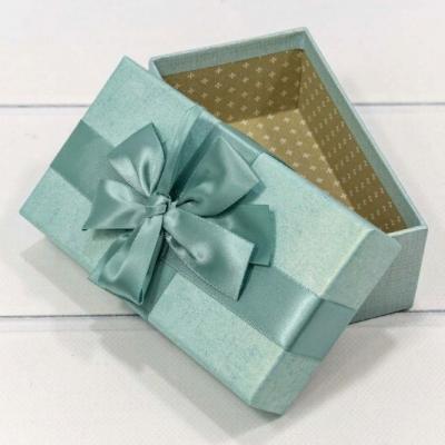 Подарочная коробка прямоугольник 15.5*9*5.8 см Голубой 440197г
