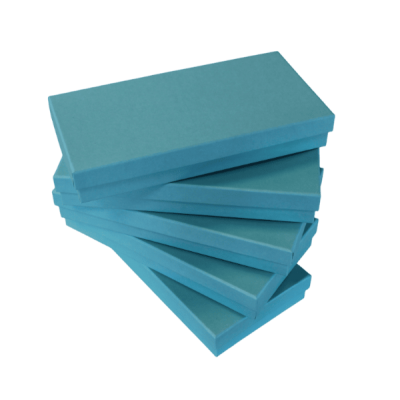 Подарочная коробка прямоугольник 20*13*3 см Голубой 536143, цена за шт