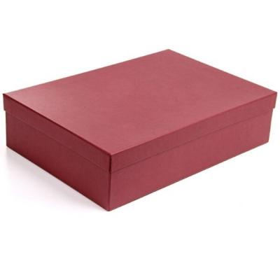 Подарочная коробка прямоугольник 29*40*10 см Фуксия 559367