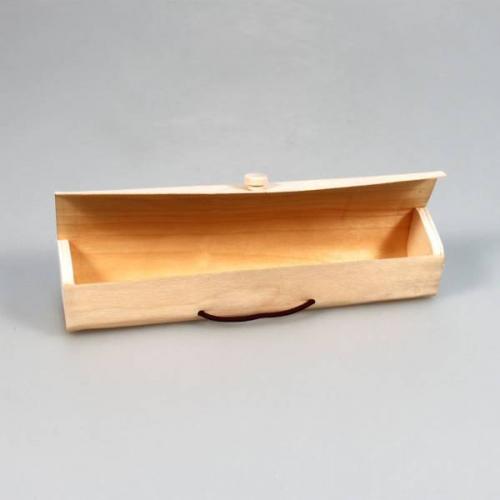 Подарочная коробка ювелирная 20*4*4 см Деревянная под ручку 53882