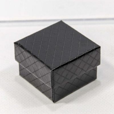 Подарочная коробка ювелирная Ромбики 5*5*3 см Черный 443313