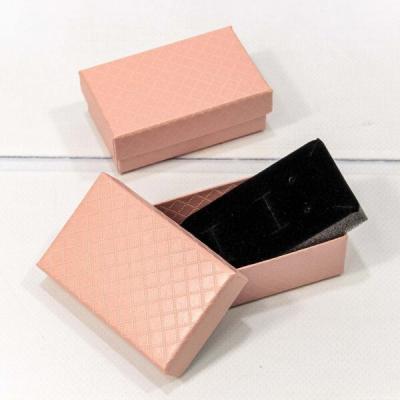 Подарочная коробка ювелирная Ромбики 8*5*2.5 см Розовый 443361