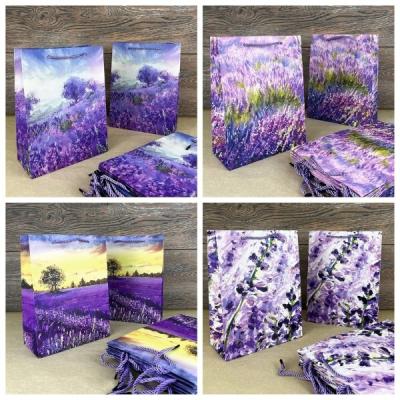 Подарочный пакет люкс бумажный 26х32х10 см 530786