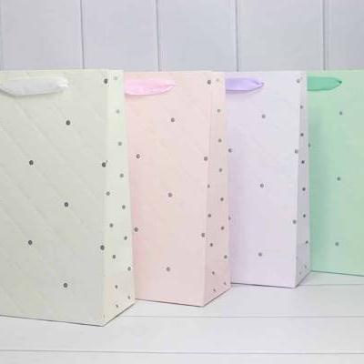 Подарочный пакет люкс бумажный с тиснением 12х15х6 см Эксклюзив 440026