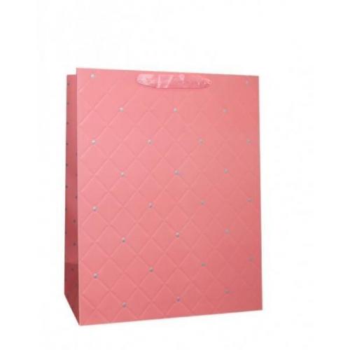 Подарочный пакет люкс бумажный с тиснением 26х32х11 см Эксклюзив 44274