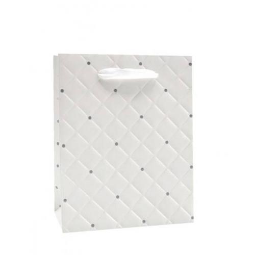 Подарочный пакет люкс бумажный с тиснением 26х32х11 см Эксклюзив 44274