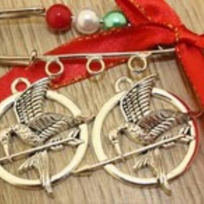 Подвеска металлическая Сойка-пересмешница 40*35мм (10шт) серебро Цена за уп.