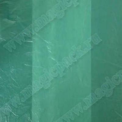Полиэтиленовый пакет майка ПНД 15 мкм 38*70 см зеленый 100 шт