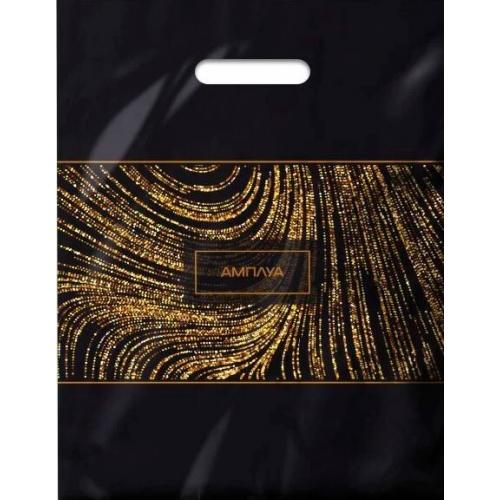 Полиэтиленовый пакет ПВД с прорубной ручкой 60 мкм 31х40 см Амплуа 50 шт