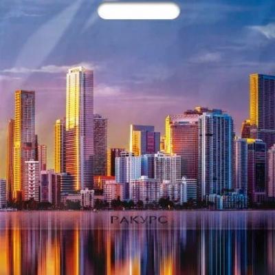 Полиэтиленовый пакет ПВД с прорубной ручкой 60 мкм 31х40 см Ракурс 50 шт