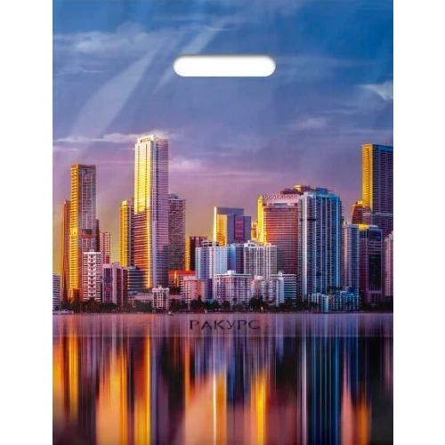 Полиэтиленовый пакет ПВД с прорубной ручкой 60 мкм 31х40 см Ракурс 50 шт