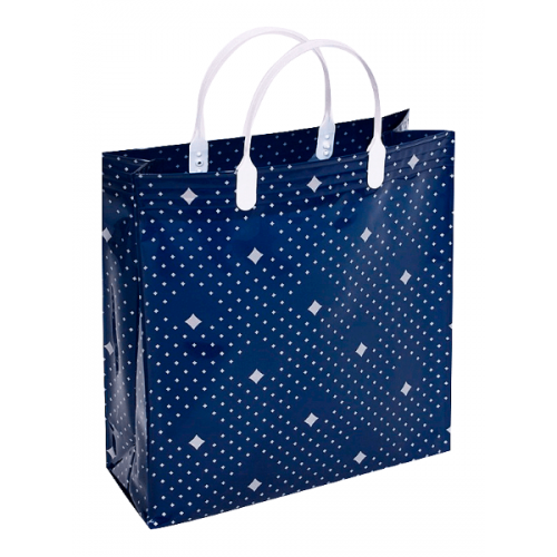 Полиэтиленовый пакет СЛПР с пластиковыми ручками 30*30*10 см Ромб малый 901735