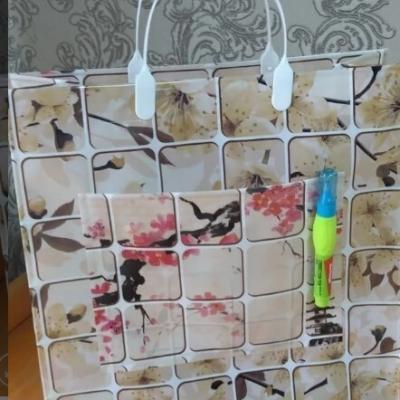 Полиэтиленовый пакет СЛПР с пластиковыми ручками 34х33х10 см Банзай с карманами 905530