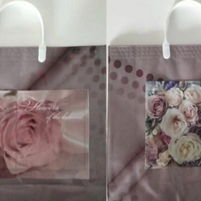 Полиэтиленовый пакет СЛПР с пластиковыми ручками 37х34х10 см Колорит с карманами 904976