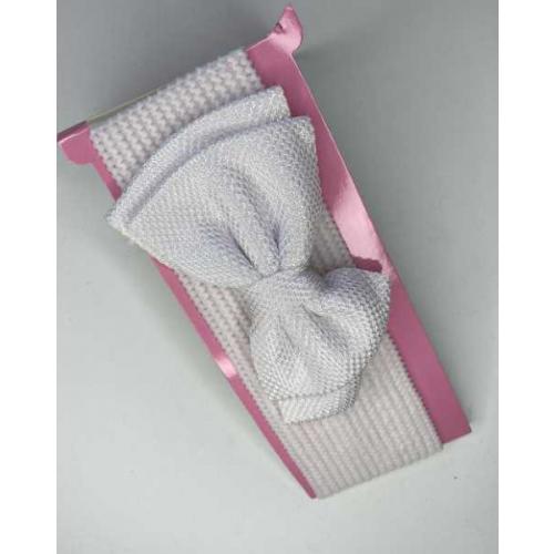 Повязка для волос 5 см с бантом 14305