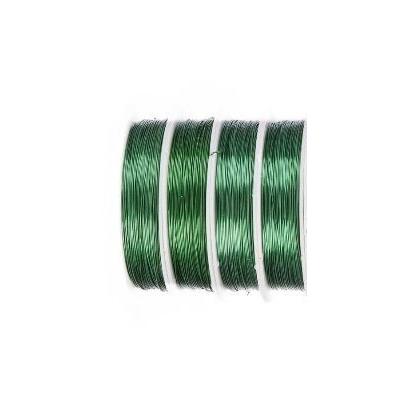 Проволока для бисероплетения 0.3 мм зеленый 50 м