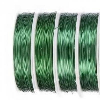 Проволока для бисероплетения 0.4 мм зеленый 50 м 271551
